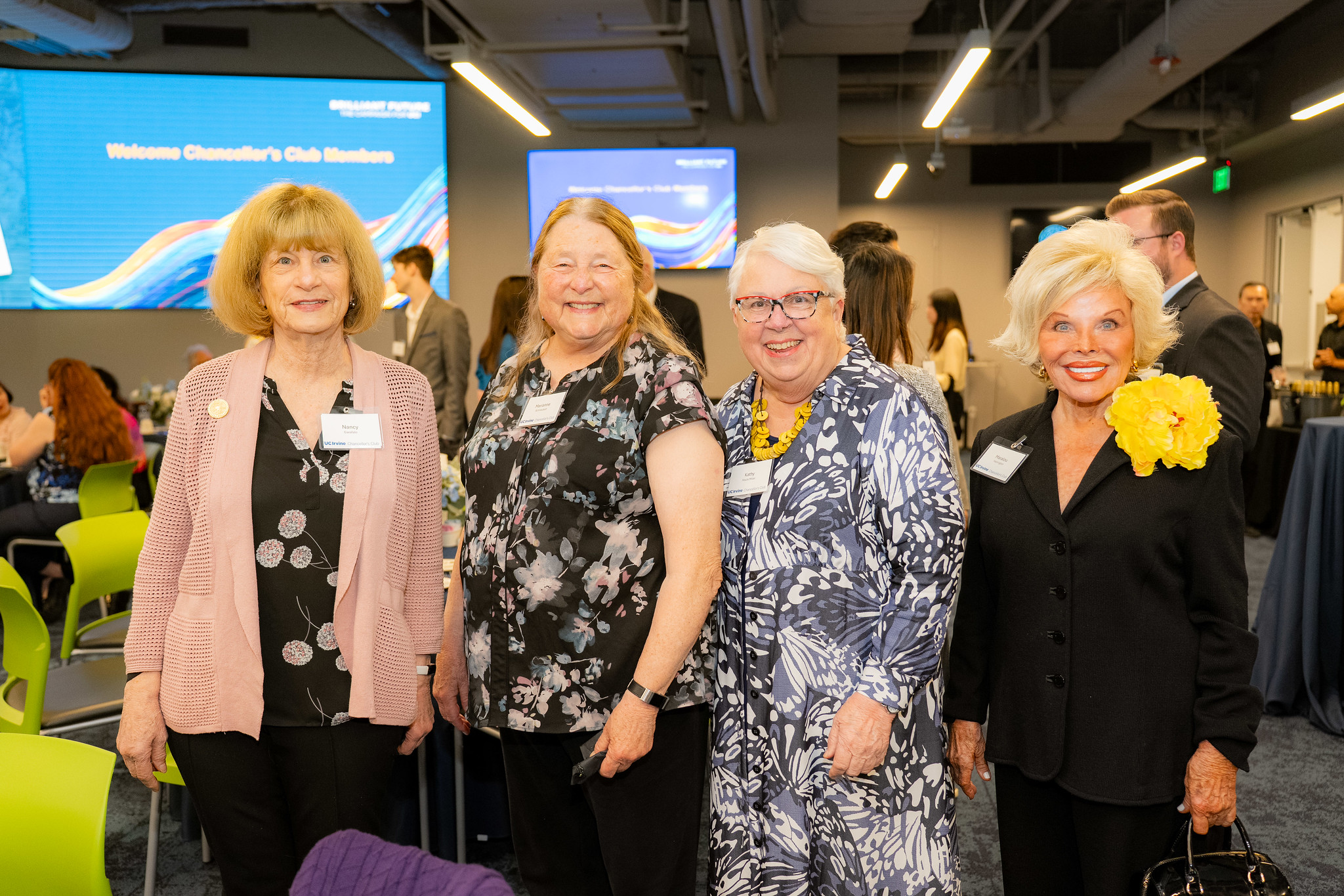 Group of women in a conference room at a meeting.