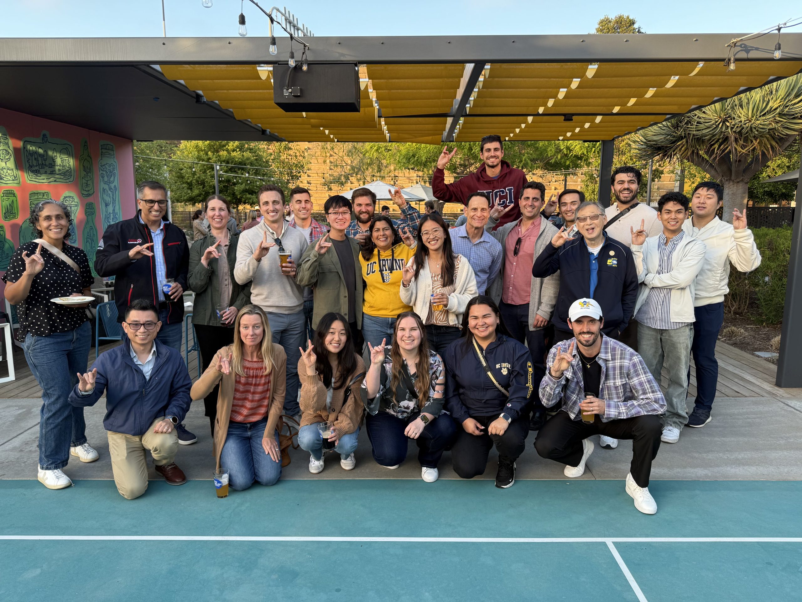 UC Irvine alumni gathering during Connect the Zots