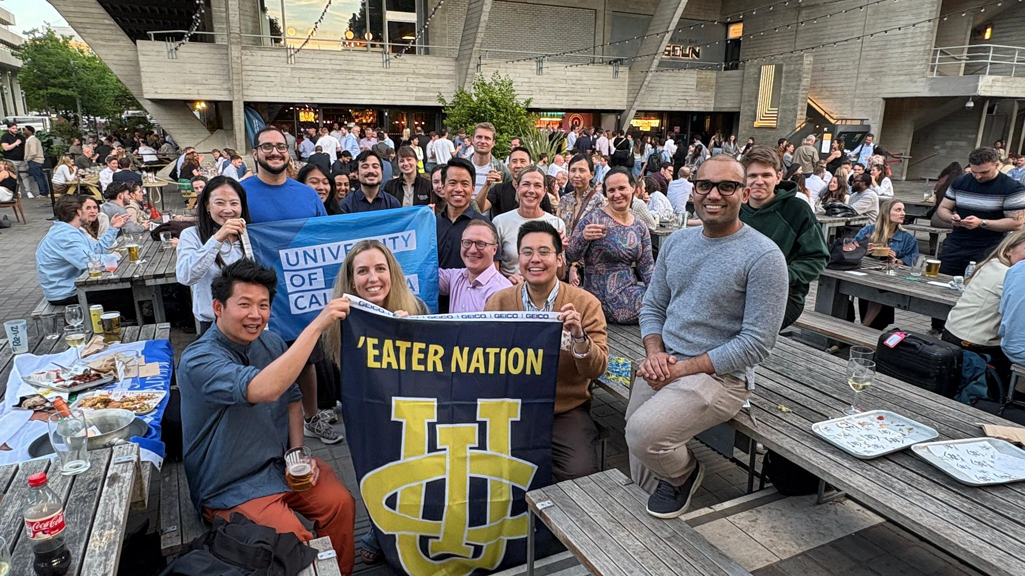 UC Irvine alumni gathering during Connect the Zots