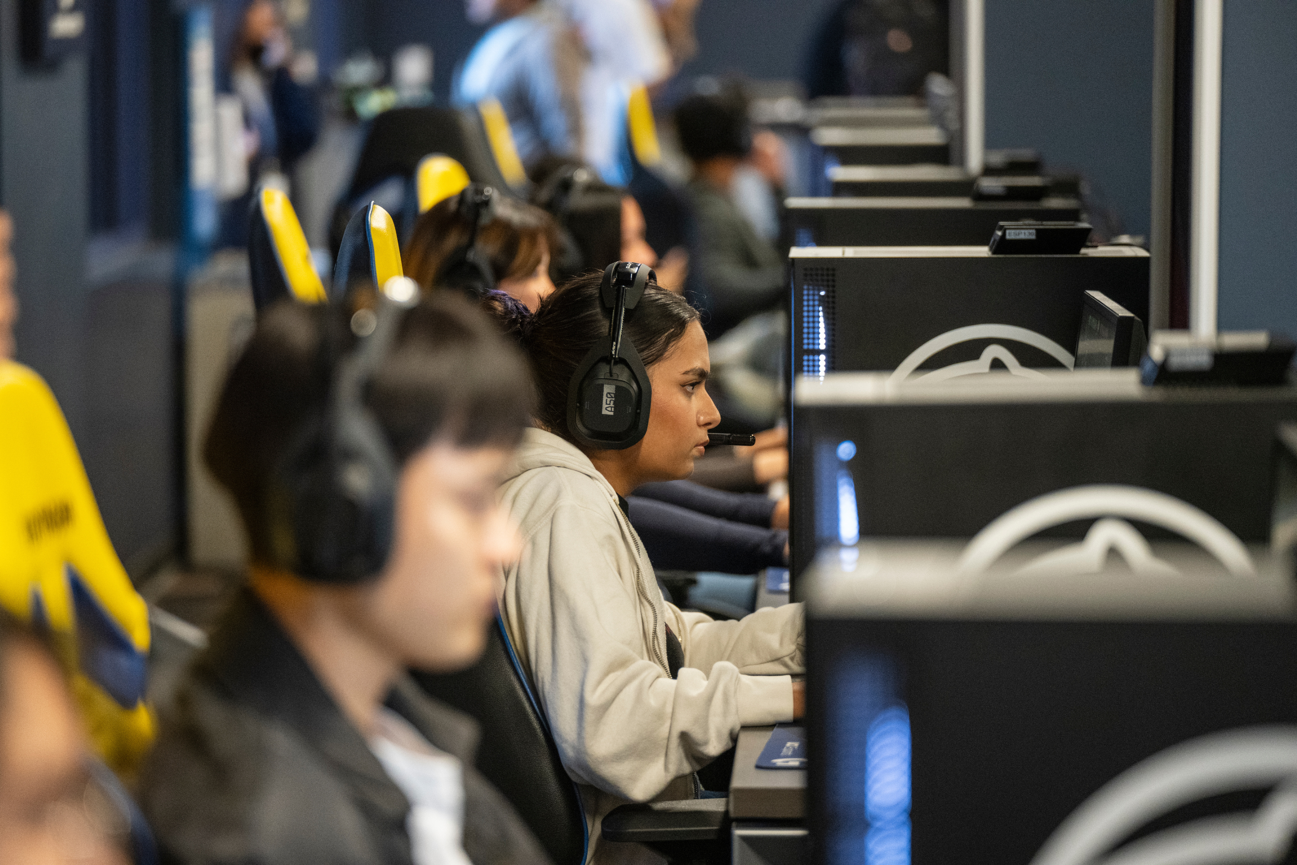The UCI esports arena had its fall kickoff friday night during welcome week. photo: Steve Zylius/UC Irvine