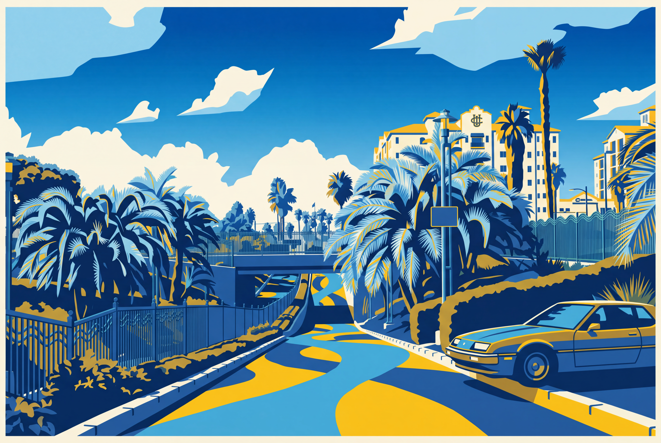 Promotional graphic for Connect the Zots in Oceanside, CA
