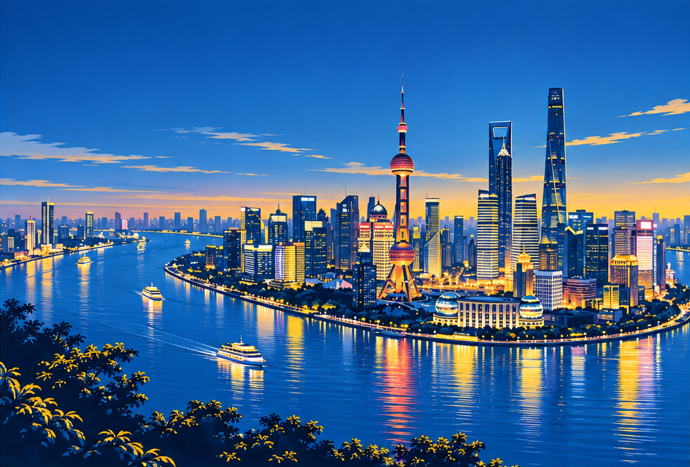 Promotional graphic for Connect the Zots in Shanghai
