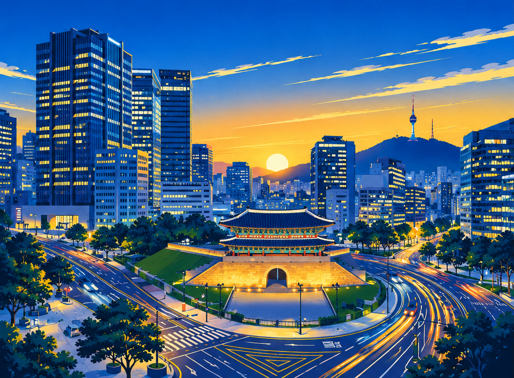 Promotional graphic for Connect the Zots in South Korea